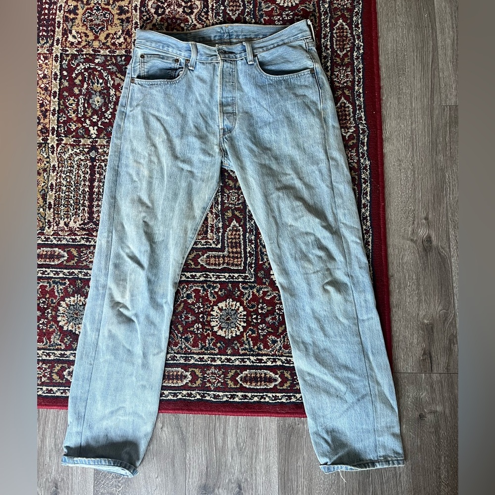 Levi's 501s Jeans in Light Blue